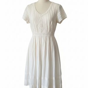 Urban Outfitters × Thistlepearl  Cream Casual Dress for Women